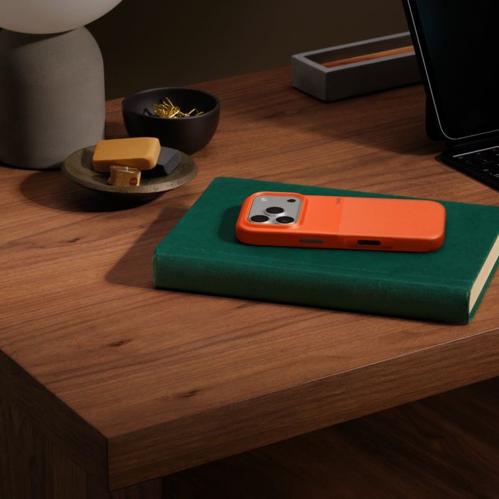Beats Rugged Case with MagSafe and Camera Control for iPhone 17 Pro - Sierra Orange - Oraxxi