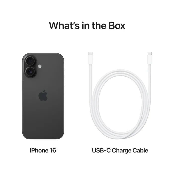 iPhone 16 128GB - Black - Oraxxi
