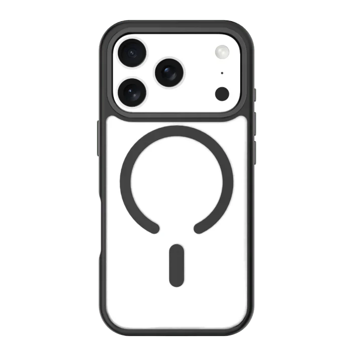 Moov Luxe Edge Case with MagSafe for iPhone 17 Pro - Black - Oraxxi