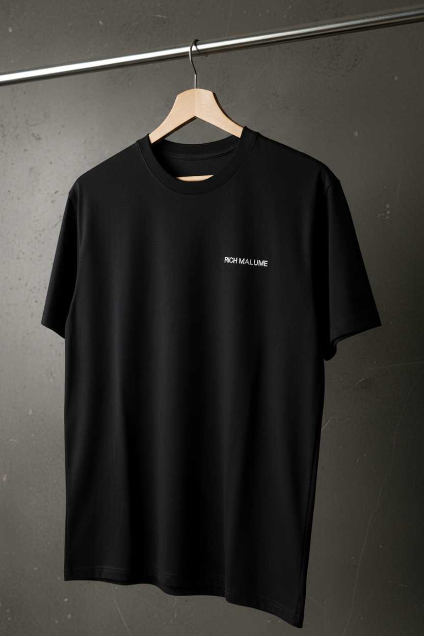 RICH MALUME Black Tee - Hanger