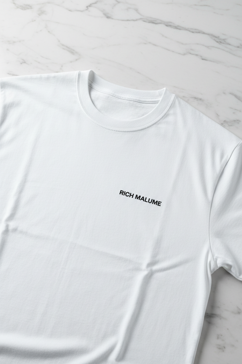 RICH MALUME Tee - White